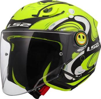CASCO LS2 OF622 MOD.FUNNY KID HELLOW GRAPHIC ECE22.06