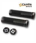 MANOPOLE DH ASSAULT NERE ANELLI IN ALLUMINIO NERO 115gr