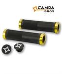 MANOPOLE DH ASSAULT NERE ANELLI IN ALLUMINIO ORO 115gr
