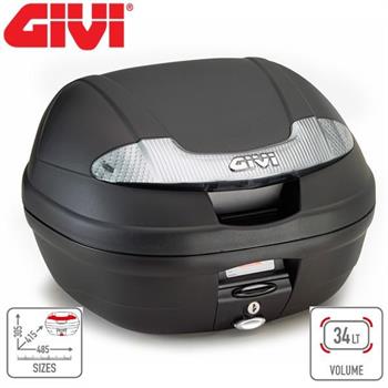 BAULETTO GIVI 34LT NEROTECH C/PIASTRA