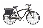 E-BIKE 26 MALIBU'  7V NERO TAGLIA UNICA
