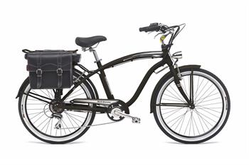 E-BIKE 26 MALIBU' 7V NERO TAGLIA UNICA