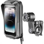 CUSTODIA PORTA SMARTPHONE RIGIDA CON SUPPORTO A MANUBRIO