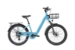 E-BIKE 24 METRO PRO 7V TAGLIA UNICA AZZURRA