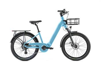 E-BIKE 24 METRO PRO 7V TAGLIA UNICA AZZURRA