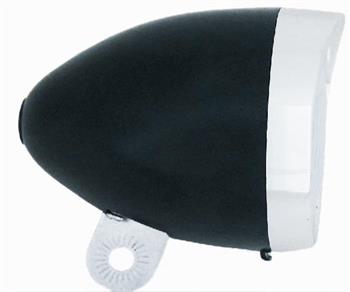 FANALE ANTERIORE PARABOLA 70MM  5 LED BIANCHI  BATTERIE INCL