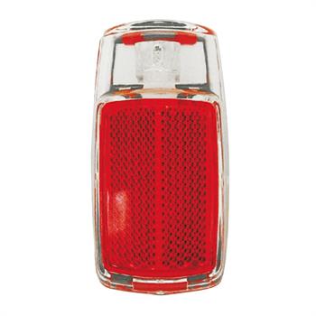 FANALE POSTERIORE AL PARAFANGO LED ROSSO BATTERIE INCLUSE