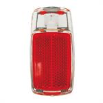 FANALE POSTERIORE AL PARAFANGO LED ROSSO BATTERIE INCLUSE