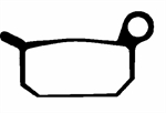 PASTIGLIA ASHIMA SEMIMETALLICA COMPATIBILE FORMULA B4