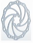 DISCO FRENO ASHIMA ARO-01 ACCIAIO INOX 41 180mm