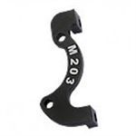 ADATTATORE DISCO ANTERIORE 203MM