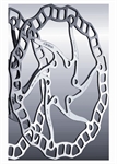 DISCO ASHIMA BIANCO180MM 112GR ACCIAIO INOX