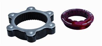 ADATTATORE DISCO CENTER LOCK GHIERA ROSSA