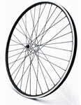 RUOTE(COPPIA)28 TRK FILETTO 6/7V NERA C/BLOCC.