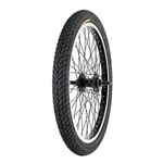 RUOTA BMX ANTERIORE 10MM ALL/ACC NERA 48 RAGGI