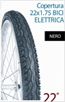 COPERTURA 22X175 NERE BICI ELETTR.