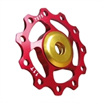PULEGGIA CAMBIO ALLOY ANODIZZATO CNC 11 DENTI MOVIMENTO SU C