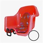 SEGGIOLINO ANT.SOLE ATTACCO ALLO STERZO MAX 15KG ROSSO