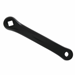 PEDIVELLA ALLOY E-BIKE PERNO QUADRO NERA 170mm