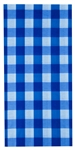 BANDANA COPRICOLLO TUBOLARE IN POLIESTERE 24X48cm BLUE