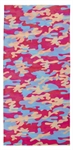BANDANA COPRICOLLO TUBOLARE IN POLIESTERE 24X48cm PINK/BLUE