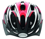 CASCO PER RAGAZZO MIS.M 53-57CM ROSSO/NERO/BIANCO/GRIGIO