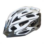 CASCO CICLISTA MV88 NERO/BIANCO
