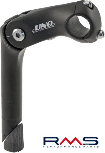 PIANTONE MANUBRIO ALLOY REGOLABILE CITYB IKE NERO 90MM 22,2M