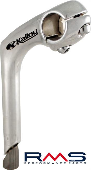 PIANTONE MANUBRIO ALLOY NERO CITY/TRK  D.22,2 150X80MM
