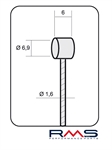 FILO FRENO MTB ACCIAIO INOX 10pz