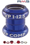 SERIE STERZO MTB A-HEAD 11/8 SU CUSCINETTI ALLOY BLU PE