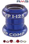 SERIE STERZO MTB A-HEAD 11/8 SU CUSCINETTI ALLOY BLU PE