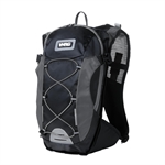 ZAINO+SACCA IDRICA 1,5LT TASCA PORTACASCO 14 LT NERO/GRIGIO