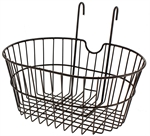 CESTINO OVALE MAGLIA LARGA FERRO C/GANCIO 40x30x18cm
