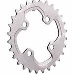 CORONA SHIMANO 26D DEORE XT 2X10 FC-M785 D.64mm SILVER