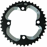 CORONA SHIMANO 38D SLX 2X10 FC-M675 D.104mm SILVER