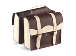 BORSA BAULETTO IN SKAY T.DI MORO/CREMA