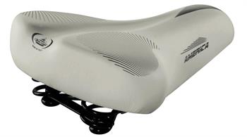 SELLA CITY BIKE AMERICA CON MOLLE SKAY BIANCA