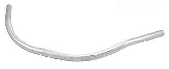 MANUBRIO CRUISER ALLOY SILVER 640MM CURVATURA 25° 25.4MM