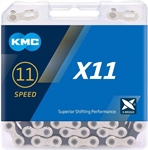 CATENA KMC 11V X11 SILVER-BALCK 118M