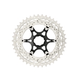 CASSETTA 10V MS3 MTB 11-46 D PESO 486gr SILVER