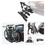 PORTACICLO E-BIKE ACCIAIO VERNICIATO 2BICI PER GANCIO TRAINO