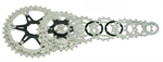 CASSETTA 10V 11-40D MS3 PESO 415GR SILVER
