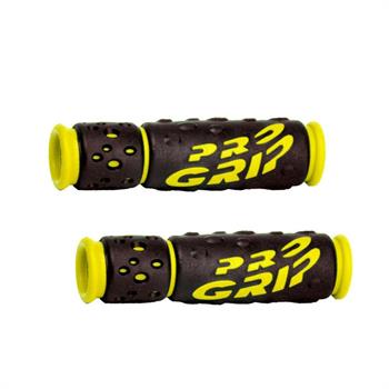 MANOPOLE MTB PRO-GRIP GEL D.2 2mm GIALLO/NERO