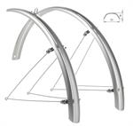PARAFANGHI 24POLICARBONATO SILVER  53mm
