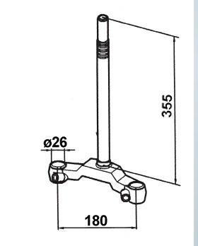 MOLLA FORCELLA MBK BOOSTER '94/95