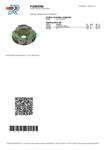 FRIZIONE HONDA FORESIGHT 250-PIAGGIO X9 250 r.o.HO22535KFG