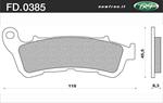 PASTIGLIE ANT. SH300 07>-S.WING 600-CBF-CBR