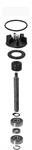KIT POMPA ACQUA PIAGGIO 50 2T