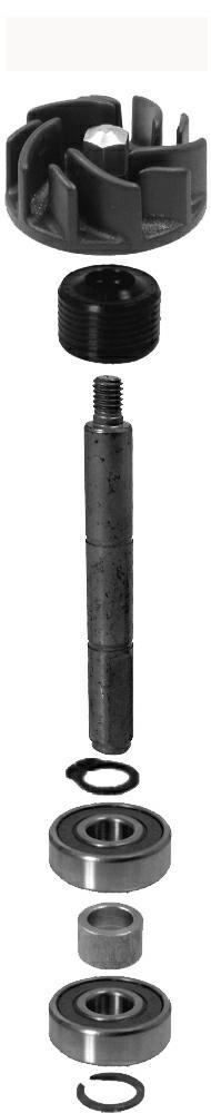 KIT POMPA ACQUA PIAGGIO 125>180 2T